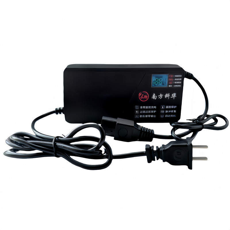 数显电动车电瓶车充电器脉冲智能自动断电48V60V72V铅酸电池通用