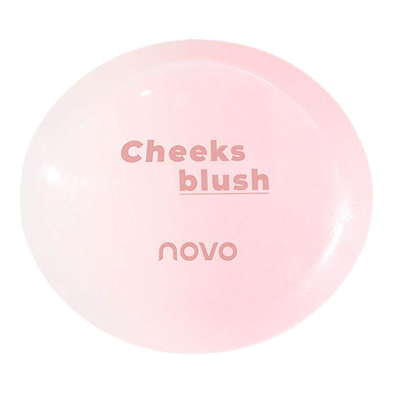 NOVO三色胭脂腮红盘女哑光膨胀色提亮收缩高光修容三合一多色组合