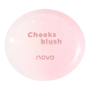 NOVO三色胭脂腮红盘女哑光膨胀色提亮收缩高光修容三合一多色组合