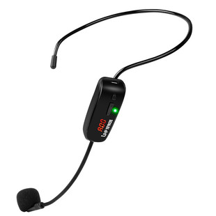 一拖四无线麦克风话筒头戴式专业舞台演戏功放拉杆音箱通用型耳麦