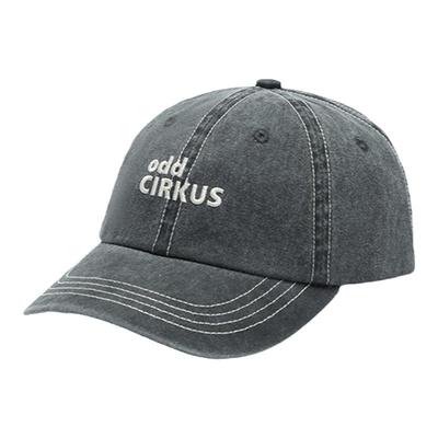 oddCIRKUS棒球帽水洗做旧