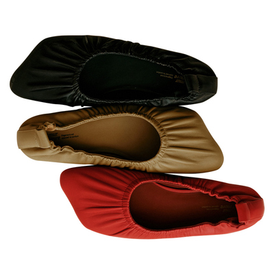 Le' Murmure 春秋小羊皮休闲鞋气质皮鞋斜方头单鞋舒适一脚蹬潮