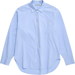 NO DIRECTION+ logo装饰经典衬衫N530401103B40