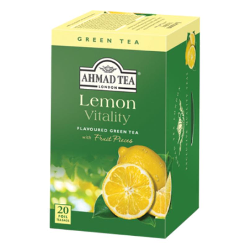 ahmadtea英国亚曼柠檬袋泡茶