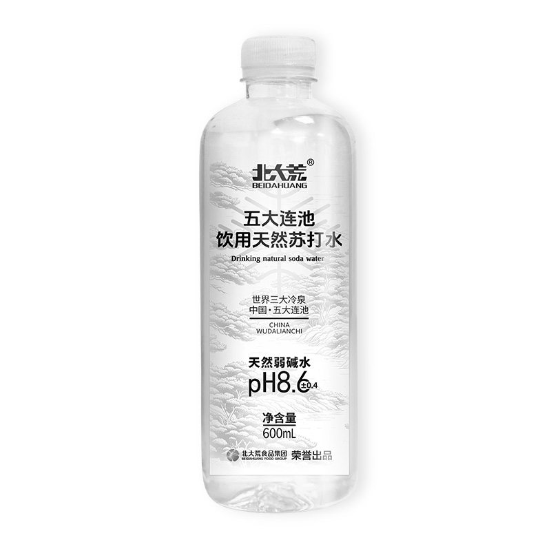 北大荒天然弱碱苏打水600ml苏打水