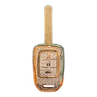 适用本田XRV钥匙套老款直板飞度壳汽车雅阁crv锋范包竞瑞缤智扣女