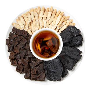 制何首乌熟地黄黄芪组合搭配中药材泡水煮水喝茶正品官方旗舰店