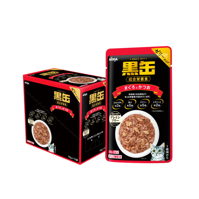 爱喜雅全价猫粮湿粮包主食进口金枪鱼猫咪零食增肥发腮营养不掉毛