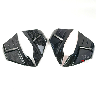 适用本田CBR650R 碳纤维改装配件 定风翼侧板风刀导流罩外壳 干碳