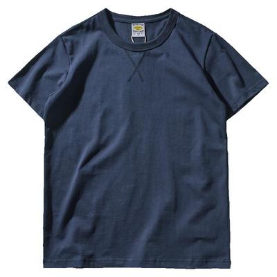 高克重重磅纯色简约圆领短袖