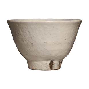 茶与器日本陶艺家小山乃文彦台北参展作品粉引杯手作匠心器物茶具