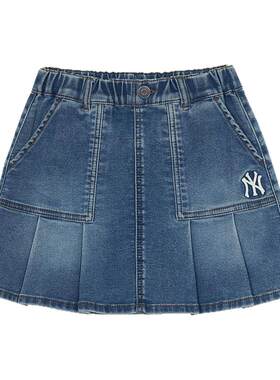 MLB儿童官方女童牛仔裙裤