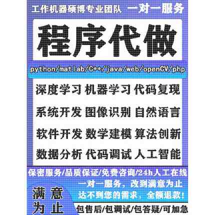 python代编程深度学习java程序代做matlab代码web帮做彷真算法c++