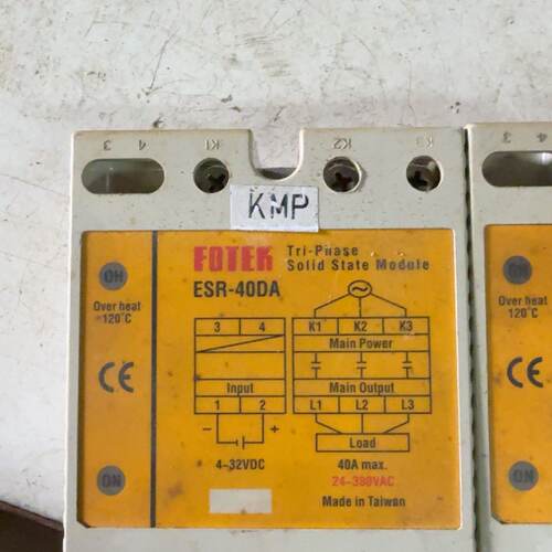 溢价-台湾阳明三相固态继电器 ESR-40DA