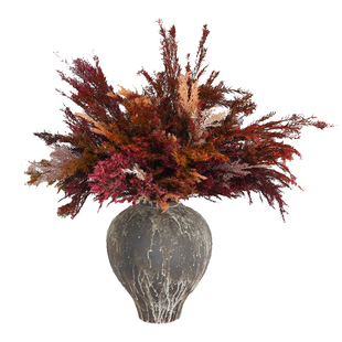 进口千层金永生花高级感真花干花花束客厅摆设树枝装饰摆件干燥花