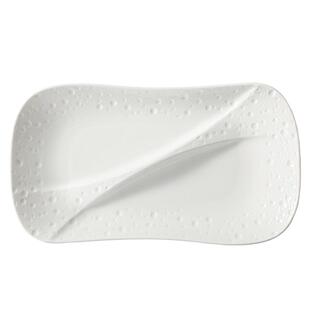 高颜值分格盘冷菜凉拌小吃盘25新款家用陶瓷干果多格盘子商用餐具