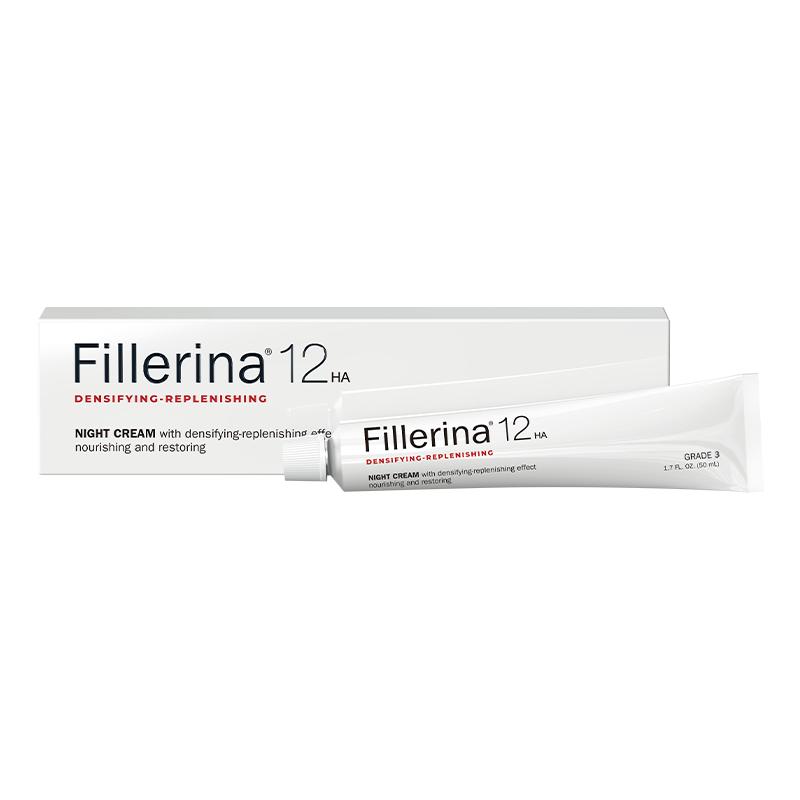 Fillerina菲勒莹娜紧致抗皱晚霜抗初老胶原蛋白修复丰盈保湿面霜