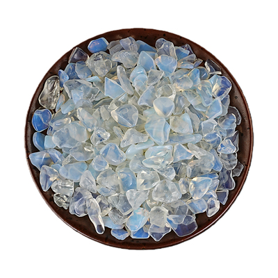 蛋白石碎石摆件装饰小石子