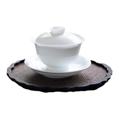 高温瓷陶瓷盖碗景德镇