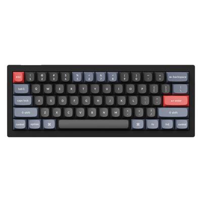Keychron机械键盘黑透Kpro轴QMK