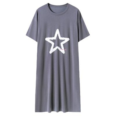 南极人莫代尔睡裙女士夏季带胸垫