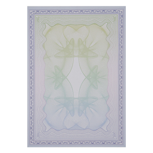 证书纸空白无字奖状纸荣誉志愿者A4内芯定制培训幼儿园录取通知书毕业结业聘书委任书授权股权内页打印纸设计