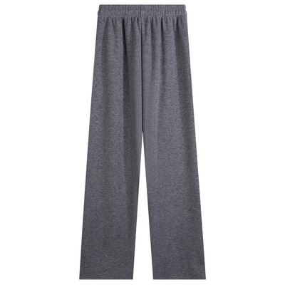 秋冬新款加厚羊羔绒阔腿裤女百搭