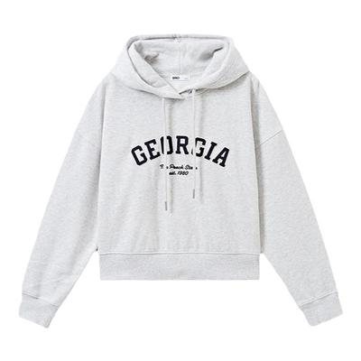 SPAO秋季印花连帽卫衣