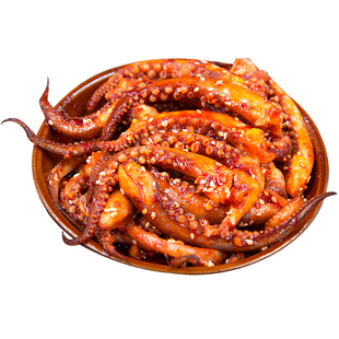 四川麻辣鱿鱼须即食零食香辣冷吃卤味熟食休闲铁板追剧下酒菜袋装