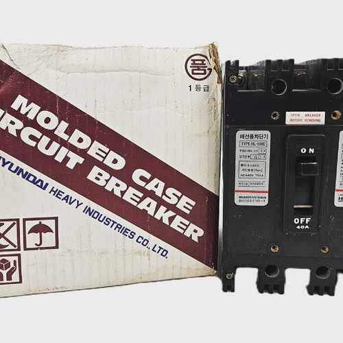 HYUNDAI HL-100 40A 3 POLES 600V MOLDED CIRCUIT BREAKER [FAST