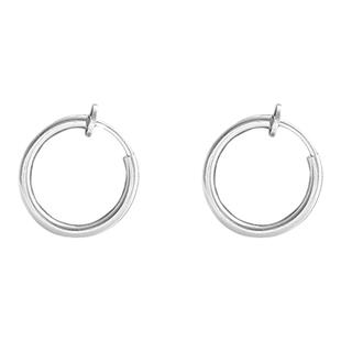 KREAM S925 纯银 无耳洞耳夹耳圈男嘻哈女同款耳饰耳钉