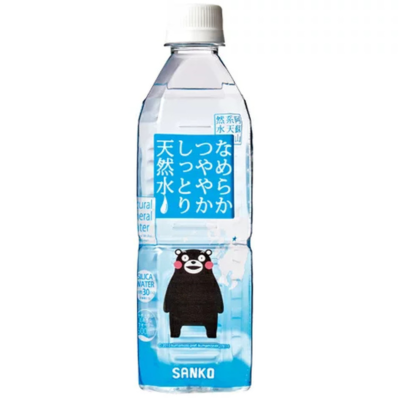 日本进口熊本熊矿泉水瓶装