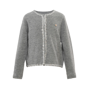 [商场同款]EP雅莹童装秋冬女童新款小香风外套开衫套装