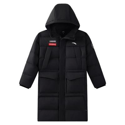 安踏儿童四防中长款羽绒服