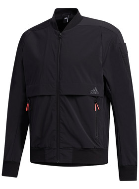 Adidas/阿迪达斯正品TH BOMB男士拉链经典飞行员运动外套GF4030