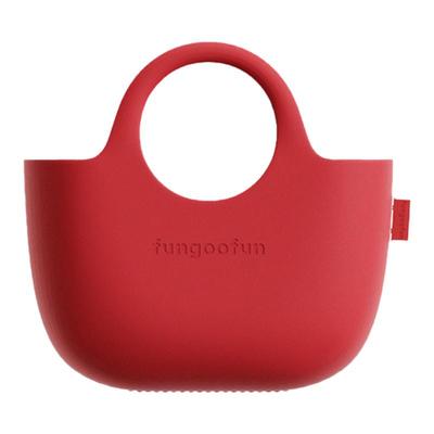 fungoofun梵高范原创潮流卡通扣花时尚通勤包高颜值菜篮子DIY包包