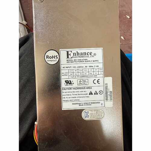 询价Enhance益衡1U电源()型号:ENH-0748A