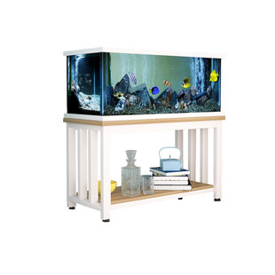 鱼缸架子底柜钢木水族箱底架客厅小中大型鱼缸底架定制鱼缸架底座