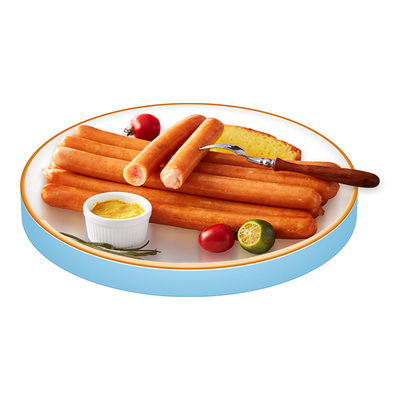 大成德式香肠32cm烘焙面包肠早餐肉肠香肠1kg热狗烤肠冷冻半成品