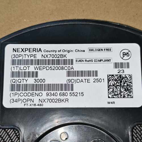 Nexperia NX7002BK 丝印W4R SOT-23