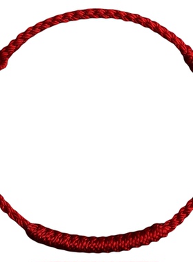 【寺庙过香】本命年红绳手链