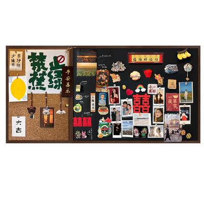 贝来云极网红黑板软木组合照片墙