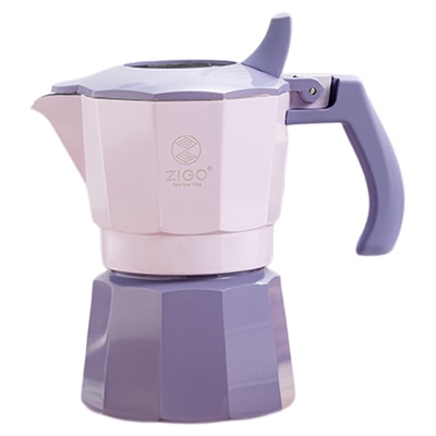 zigo摩卡壶双阀咖啡器具家用便携