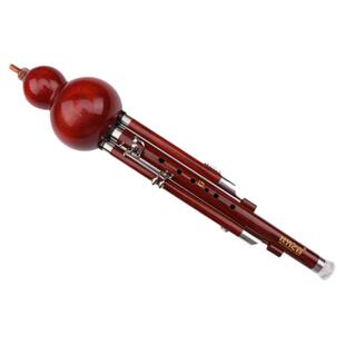 葫芦丝加键C调降b调G调F调红木管黑檀木葫芦丝云南演奏型民族乐器