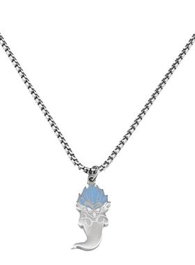 卡通超蓝悟天克斯小鬼项链