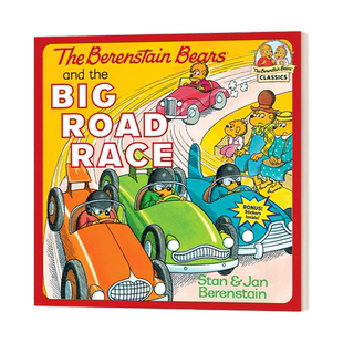 英文原版绘本The Berenstain Bears and the Big Road Race 贝贝熊 公路大赛 儿童英语启蒙认知亲子绘本 英文版 进口英语原版书籍