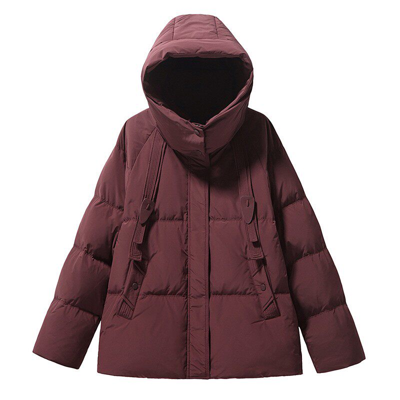 加大码羽绒服女中长款冬装200斤