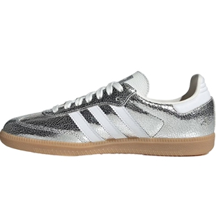 劲浪体育adidas阿迪达斯三叶草夏季女鞋SAMBA运动鞋休闲鞋JR0035