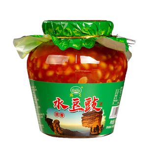 水豆豉贵州特产老坛罐装农家自制豆食小吃川味风味凉拌调料铜仁
