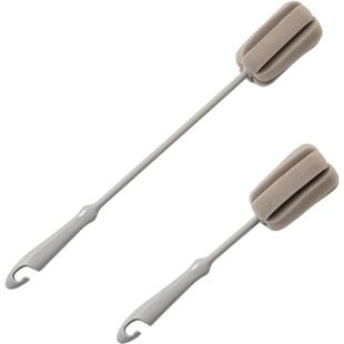 德国plazotta长柄杯刷清洗奶瓶洗茶杯瓶子保温杯清洁海绵刷无死角